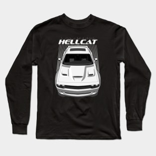 Challenger Hellcat - White Long Sleeve T-Shirt